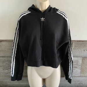 Adidas Adicolor Originals Crop Hoodie Size Medium
